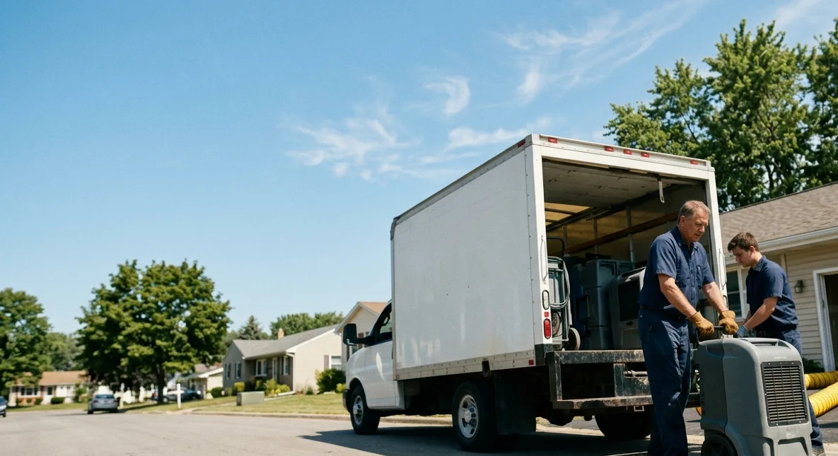 Water Damage Cleanup in Bridgman, MI near me